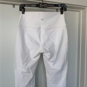 lululemon Wunder Under HR Tight 25” Full-On® Luxtreme - White